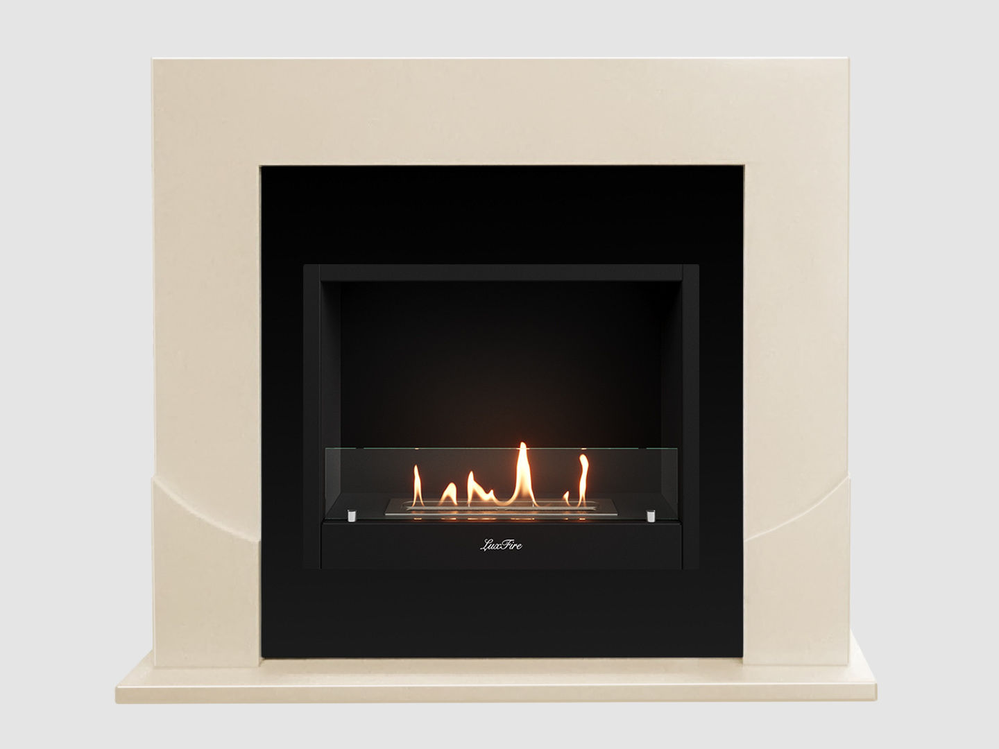 Каминный портал МДФ "Ассен 1110" с биокамином Lux Fire "Фаер Бокс 1 - 25.5" (бежевый) Каминный портал МДФ "Ассен 1110" с биокамином Lux Fire "Фаер Бокс 1 - 25.5" (бежевый) по цене 67 800 руб.