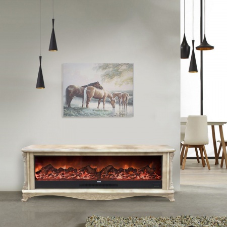 Электрокамин «Версаль S130» с царгой