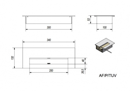 Биокамин Kratki ALPHA TUV черный по цене 19 810 руб.