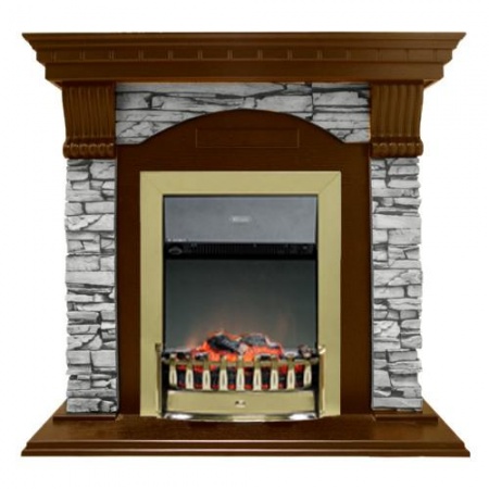 Dublin арочный скальный белый (дуб)+Lydon Brass