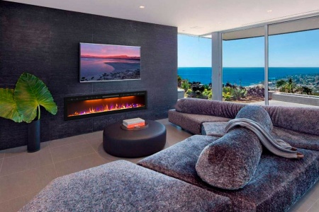 Линейный электрокамин Royal Flame Crystal 72 RF