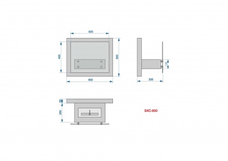 Биокамин настенный Lux Fire ПРЕМЬЕРА 600 по цене 32 340 руб.