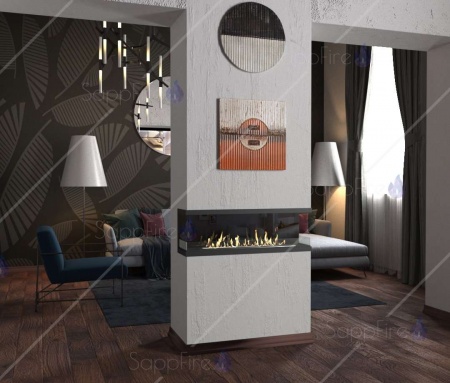 Встраиваемый биокамин / торцевой очаг 1600 (SappFire) Встраиваемый биокамин / торцевой очаг 1600 (SappFire) по цене 73 800 руб.