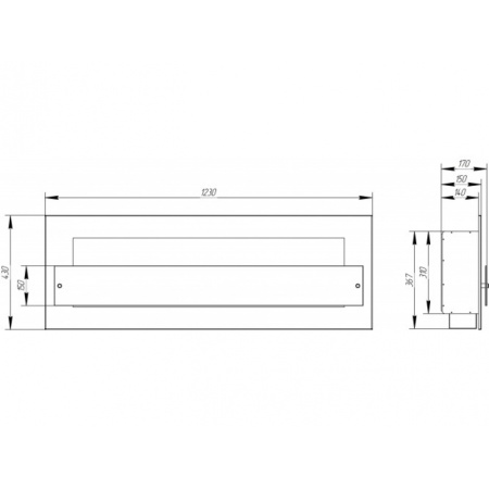 Биокамин Window III Glass grey Биокамин Window III Glass grey по цене 35 400 руб.