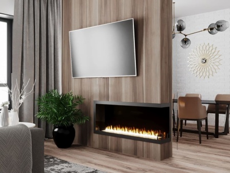 Биокамин "Русский огонь" Честер 1200 угловой правый по цене 37 600 руб.